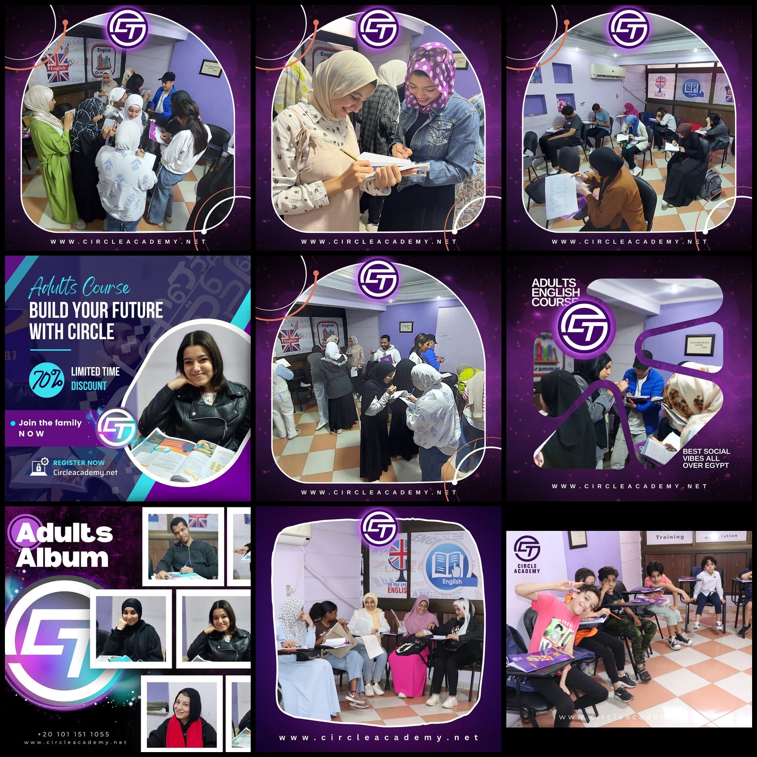 Students learning